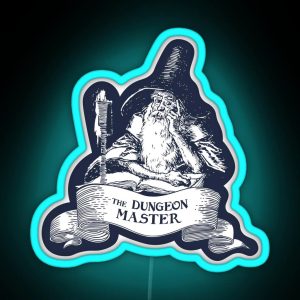 The Dungeon Master RGB Neon Sign