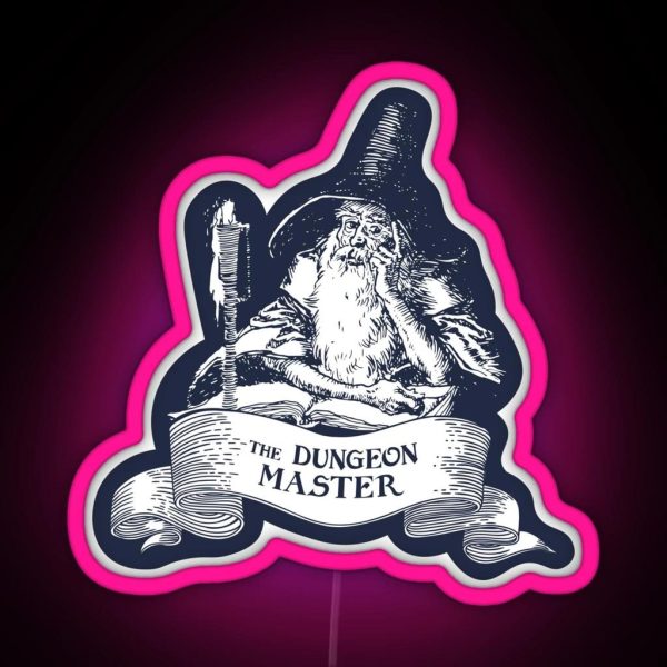 The Dungeon Master RGB Neon Sign