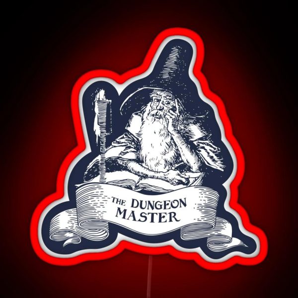 The Dungeon Master RGB Neon Sign