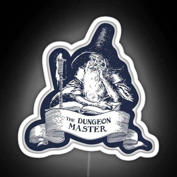 The Dungeon Master RGB Neon Sign