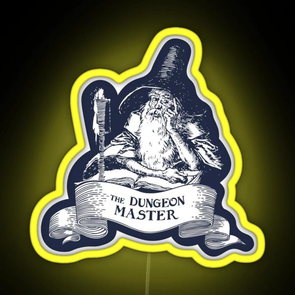 The Dungeon Master RGB Neon Sign