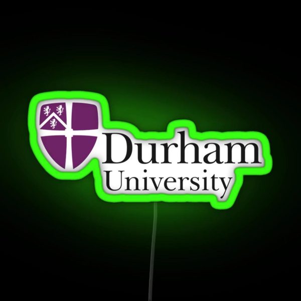 The Durham University RGB Neon Sign