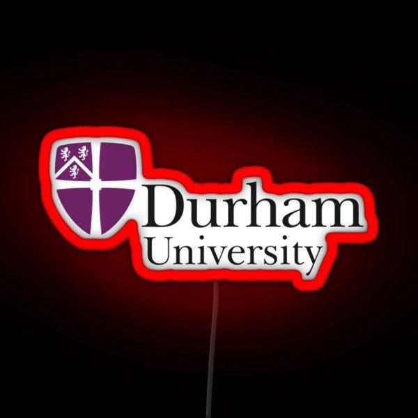 The Durham University RGB Neon Sign