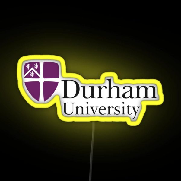 The Durham University RGB Neon Sign