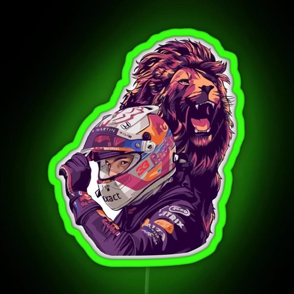 The Dutch Lion 33 RGB Neon Sign