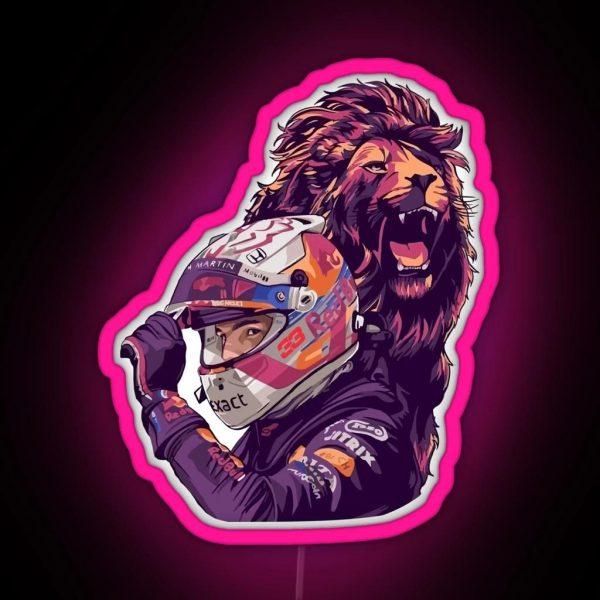 The Dutch Lion 33 RGB Neon Sign
