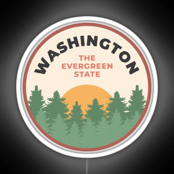 The Evergreen State RGB Neon Sign