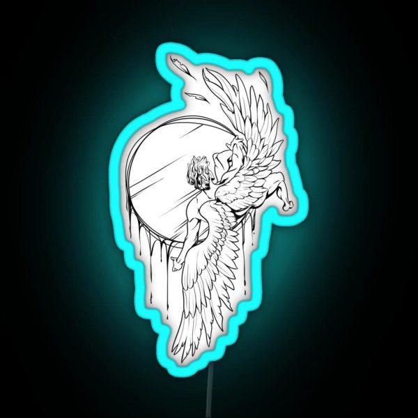 The Fall Of Icarus RGB Neon Sign