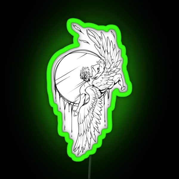 The Fall Of Icarus RGB Neon Sign