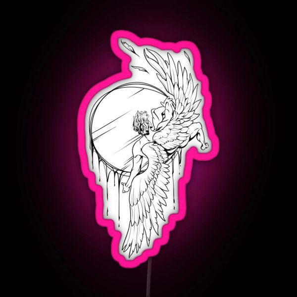 The Fall Of Icarus RGB Neon Sign