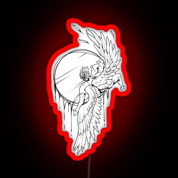 The Fall Of Icarus RGB Neon Sign