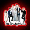 Neon sign reading 'The Bridgertons: Love is in the Air'