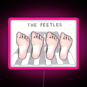 The Feetles RGB Neon Sign