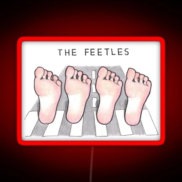 The Feetles RGB Neon Sign