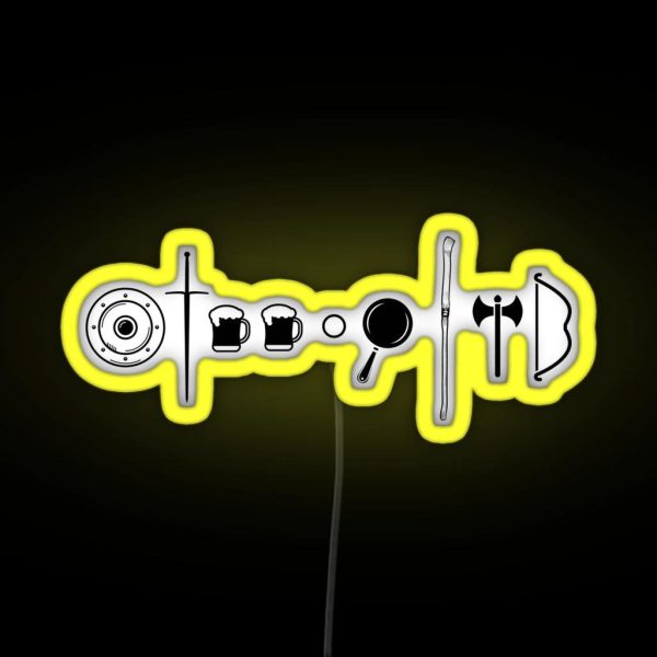 The Fellowship Fantasy RGB Neon Sign