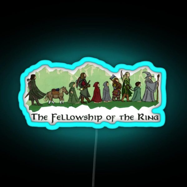 The Fellowship Of The Ring RGB Neon Sign