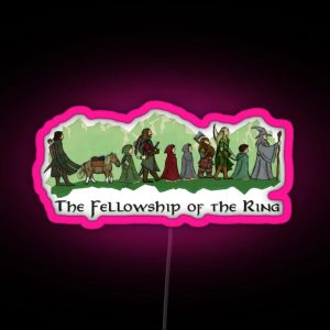 The Fellowship Of The Ring RGB Neon Sign