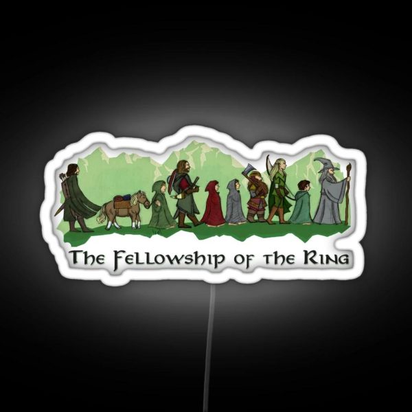 The Fellowship Of The Ring RGB Neon Sign