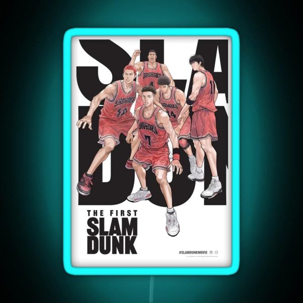 The First Slam Dunk RGB Neon Sign