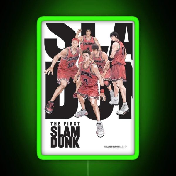 The First Slam Dunk RGB Neon Sign