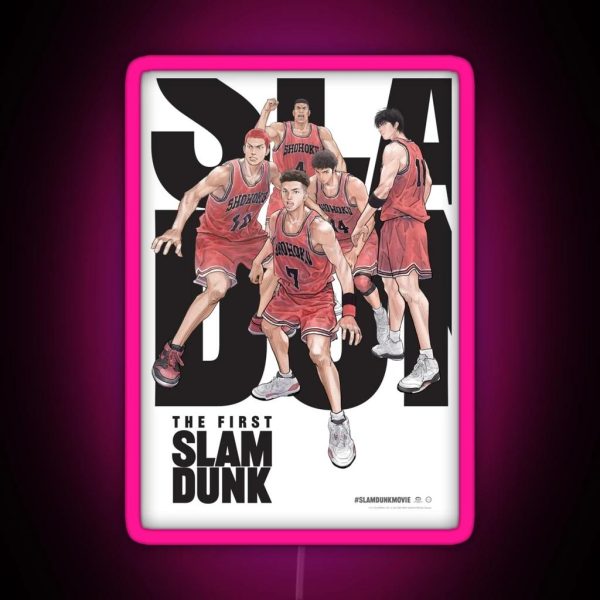 The First Slam Dunk RGB Neon Sign