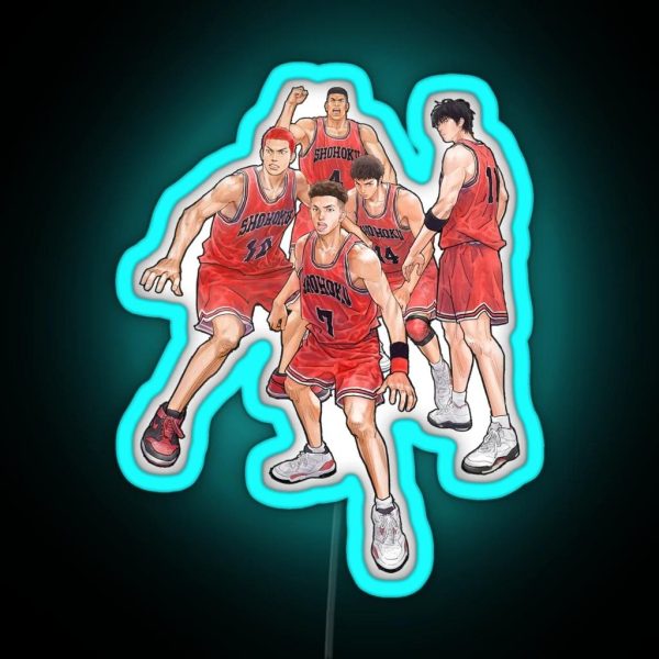 The First Slam Dunk RGB Neon Sign