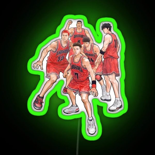 The First Slam Dunk RGB Neon Sign