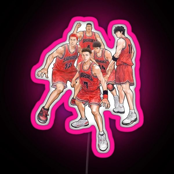 The First Slam Dunk RGB Neon Sign