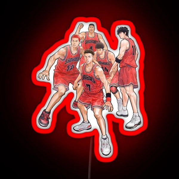 The First Slam Dunk RGB Neon Sign