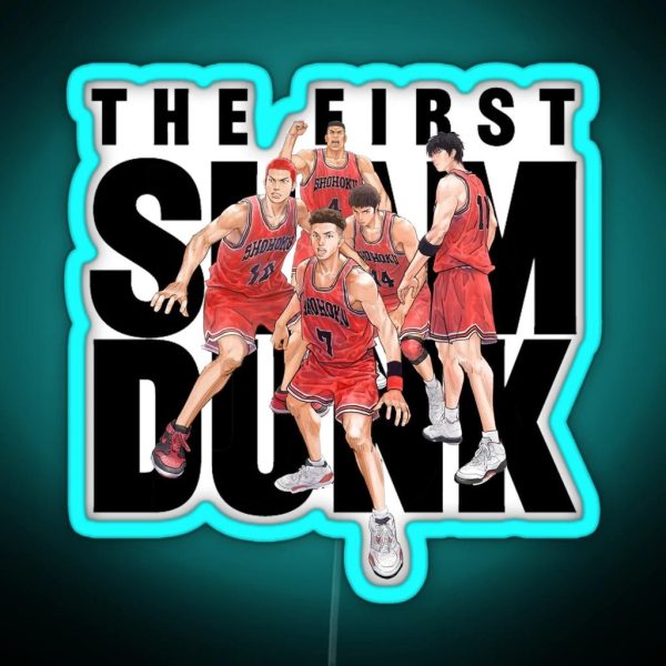The First Slam Dunk RGB Neon Sign
