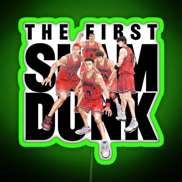 The First Slam Dunk RGB Neon Sign