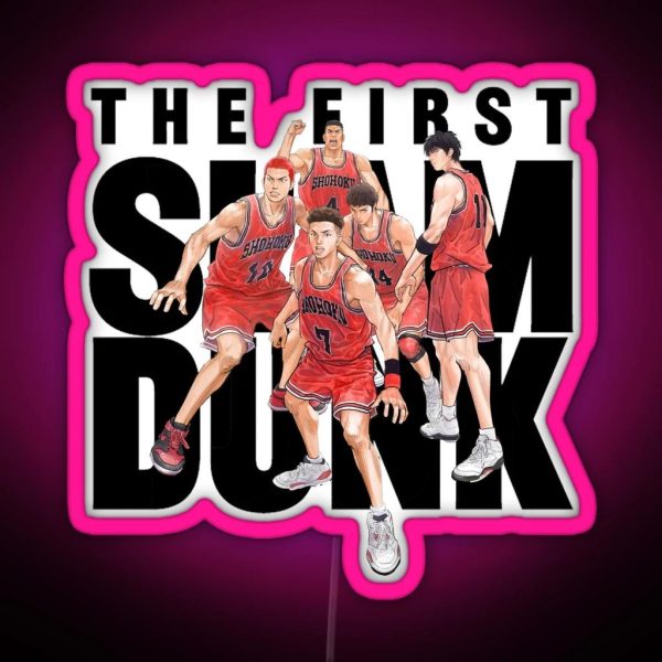 The First Slam Dunk RGB Neon Sign