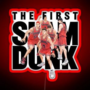 The First Slam Dunk RGB Neon Sign