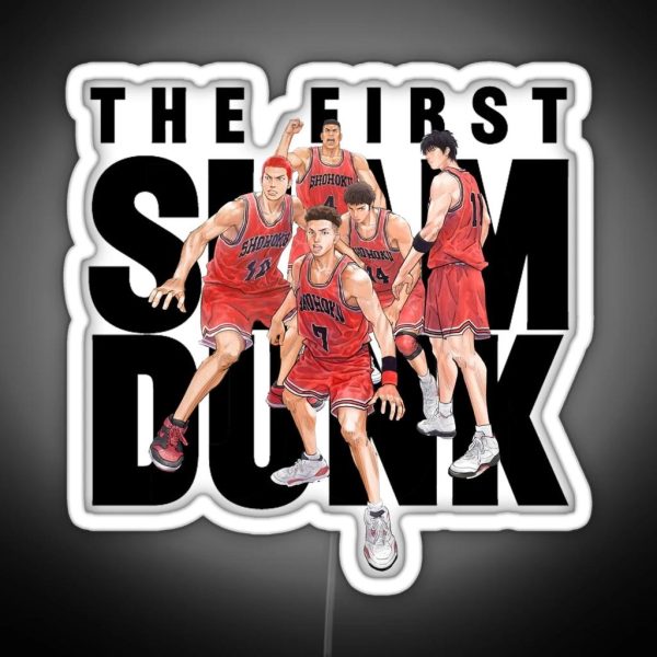 The First Slam Dunk RGB Neon Sign