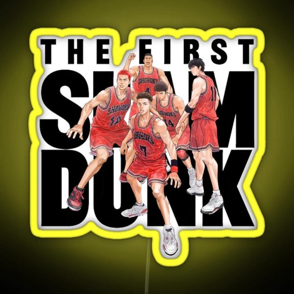 The First Slam Dunk RGB Neon Sign