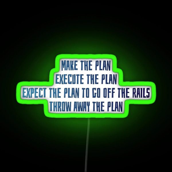 The Flash Leonard Snart Quote RGB Neon Sign