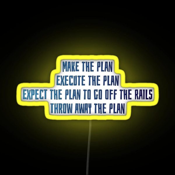 The Flash Leonard Snart Quote RGB Neon Sign