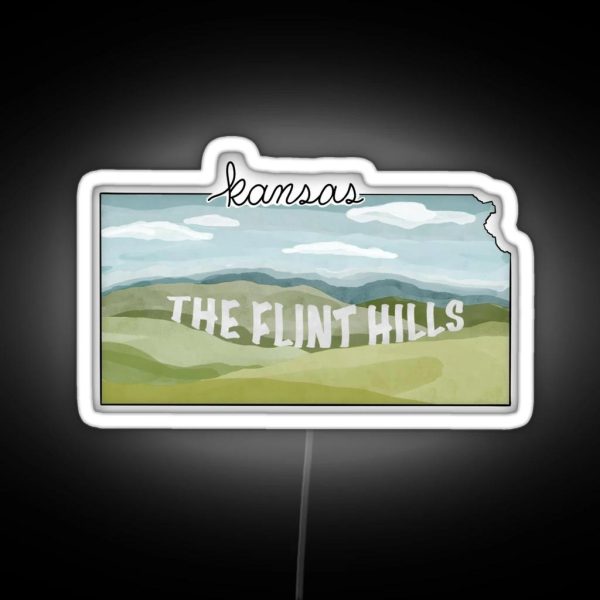 The Flint Hills RGB Neon Sign