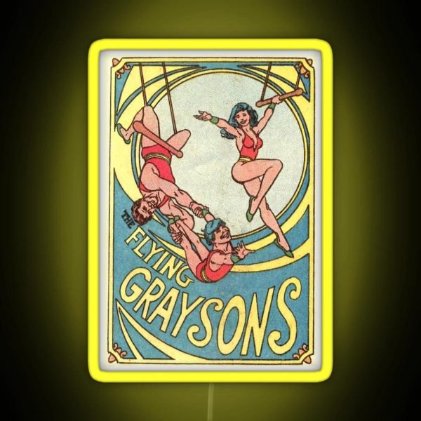 The Flying Graysons RGB Neon Sign