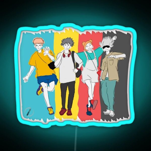 The Funny Squad RGB Neon Sign