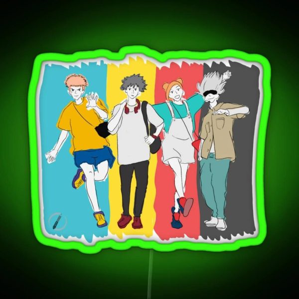 The Funny Squad RGB Neon Sign