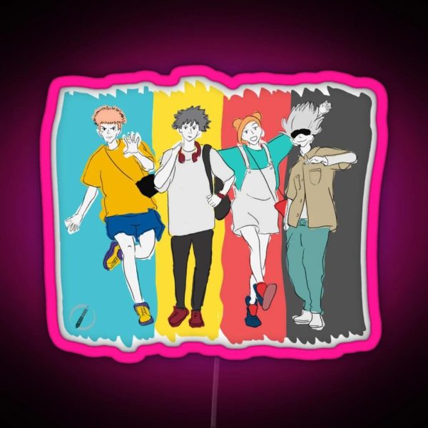 The Funny Squad RGB Neon Sign