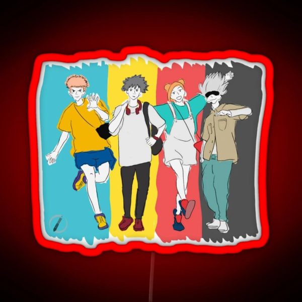 The Funny Squad RGB Neon Sign