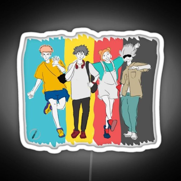 The Funny Squad RGB Neon Sign