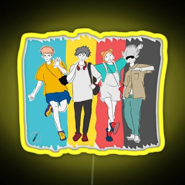 The Funny Squad RGB Neon Sign