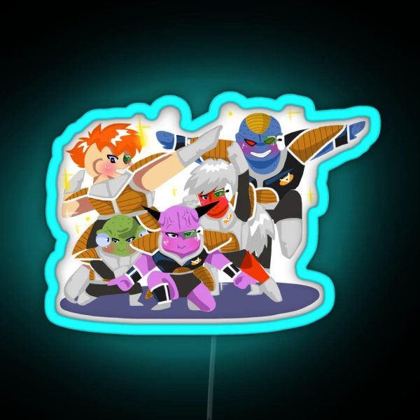 The Ginyu Force RGB Neon Sign