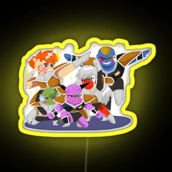 The Ginyu Force RGB Neon Sign
