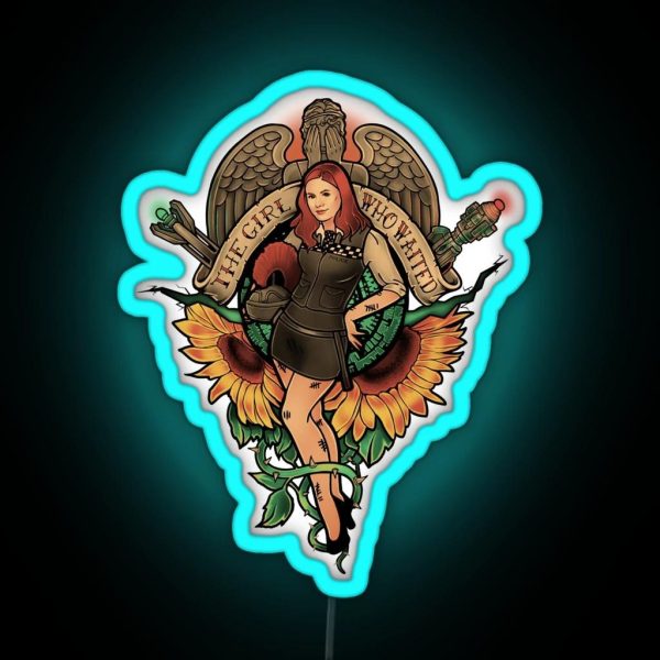 The Girl Who Waited RGB Neon Sign