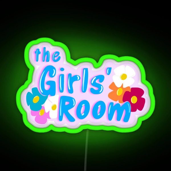 The Girls Room RGB Neon Sign