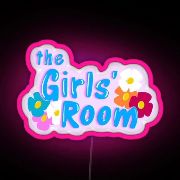 The Girls Room RGB Neon Sign